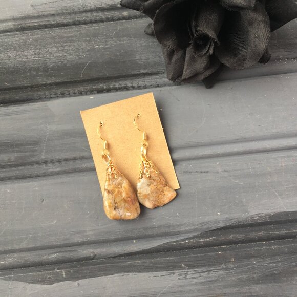 Natural Stone Earrings - Picture 4 of 9